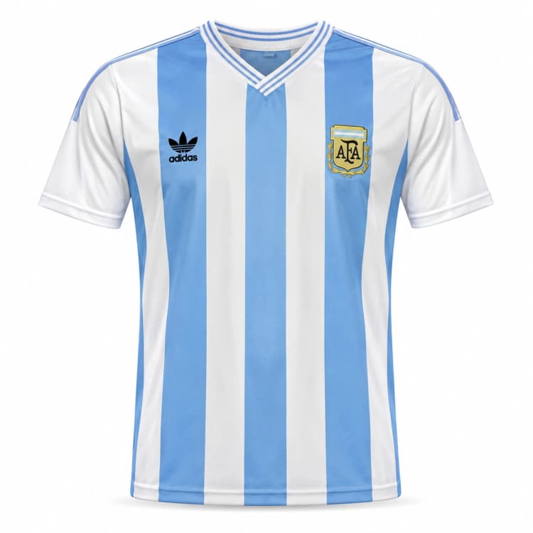 Camiseta retro Argentina 1990 titular Maradona #10
