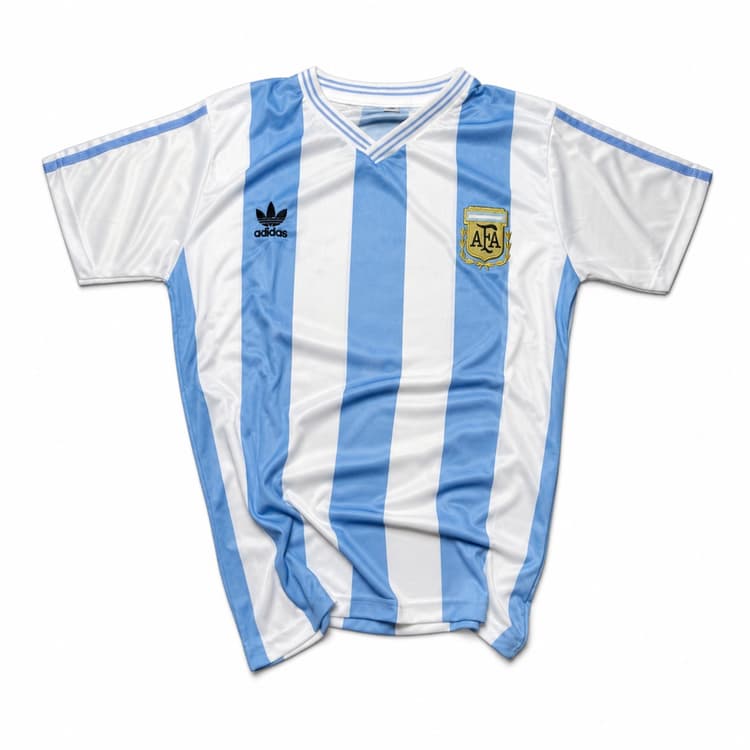 Camiseta retro Argentina 1990 titular Maradona #10