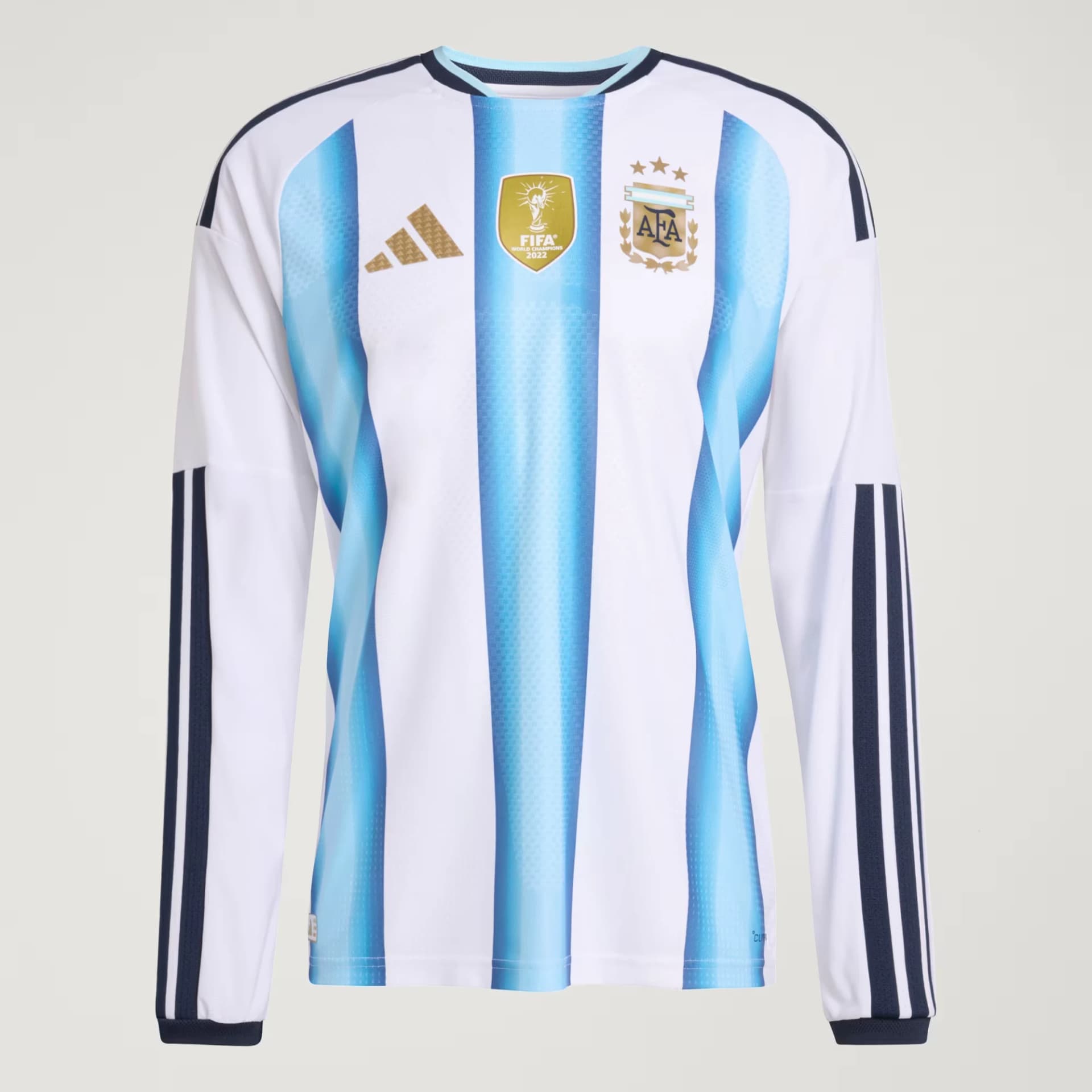Camiseta Titular Selección Argentina 26 Manga Larga Versión Jugador