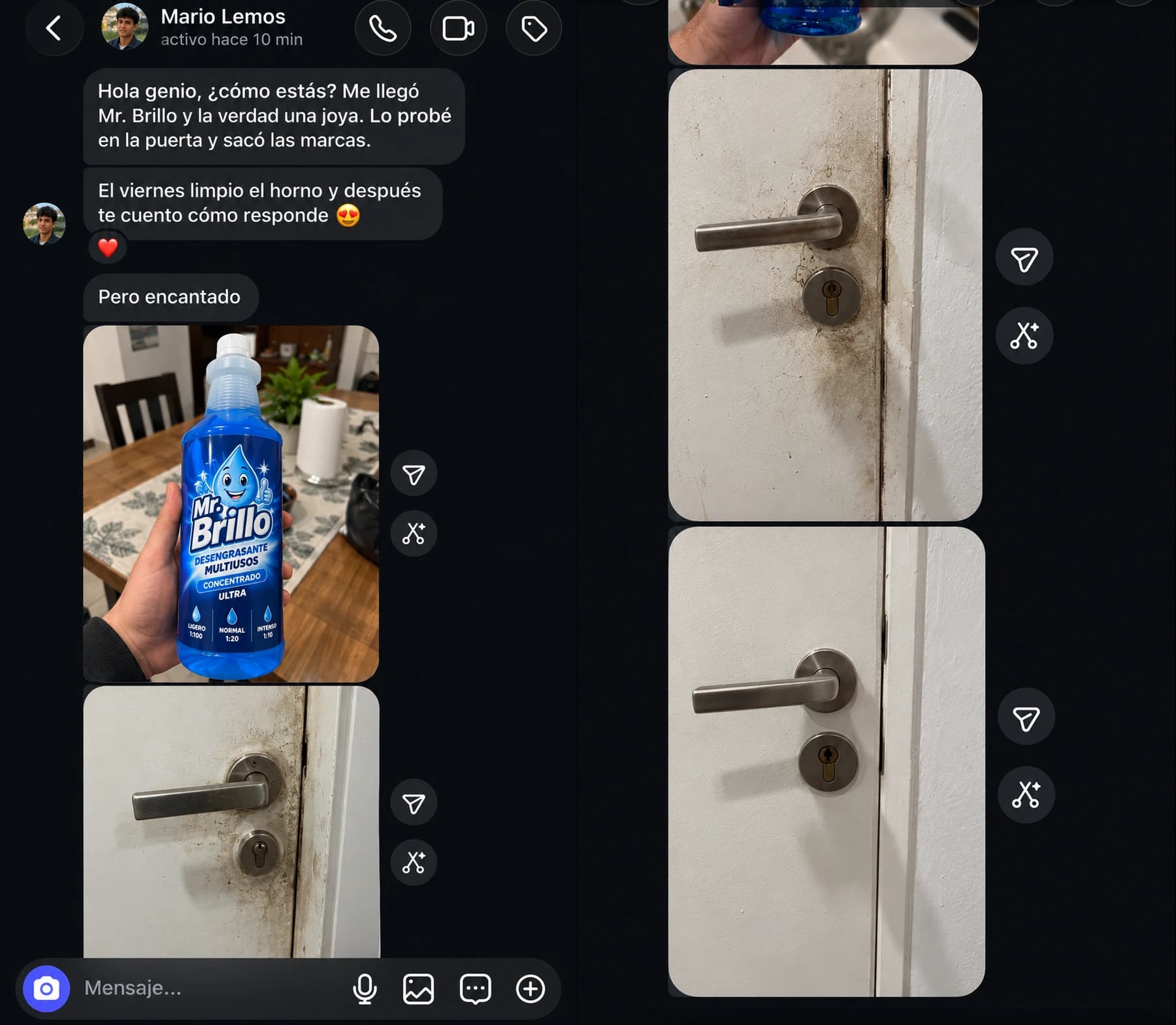 Captura de opinión aportada por la tienda 8 de 13