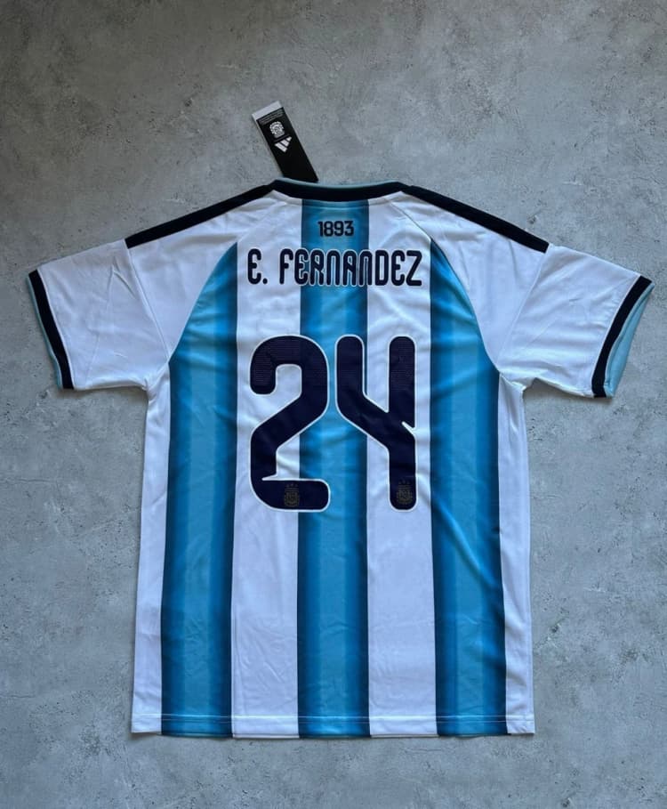 Camiseta Selección Argentina 2026 titular Enzo Fernández #24