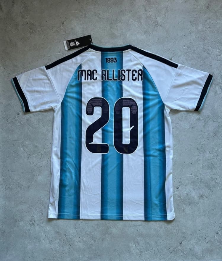 Camiseta Selección Argentina 2026 titular Alexis Mac Allister #20