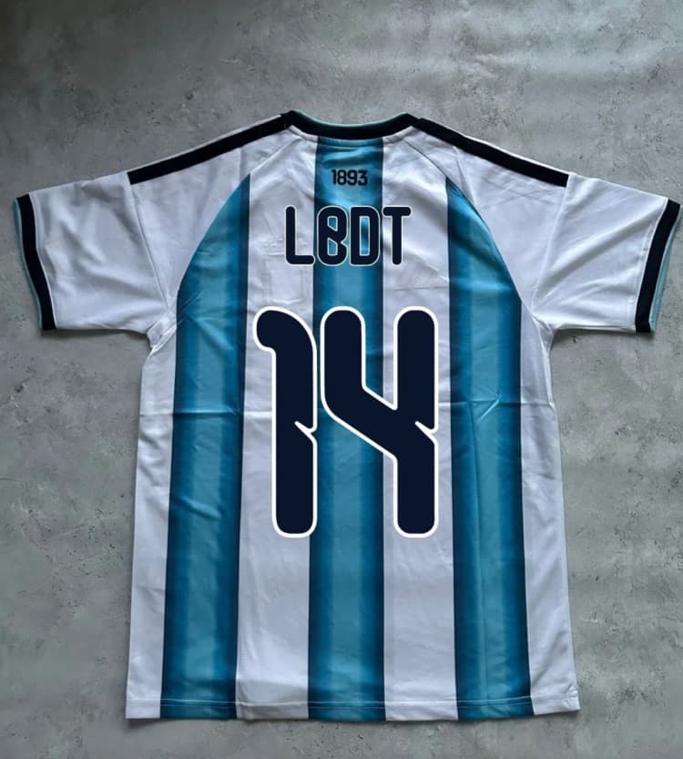 Camiseta Selección Argentina 2026 Los Borrachos del Tablón #14